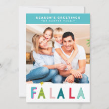 SEASON'S GREETINGS Faliala typografia aqua