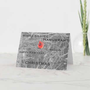 Cartão De Festividades Season's Greetings, Holiday Card