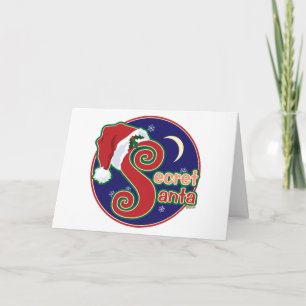 Cartão De Festividades Secret Santa