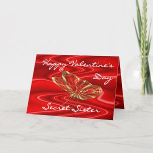 Cartão De Festividades SecretSisValentine-customize any occasion