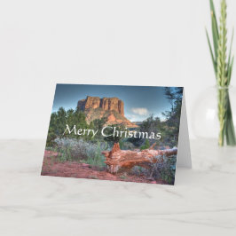 Cartão De Festividades Sedona cénico, Feliz Natal