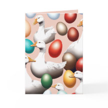 Seis Gansos Pondo Ovos Recortados