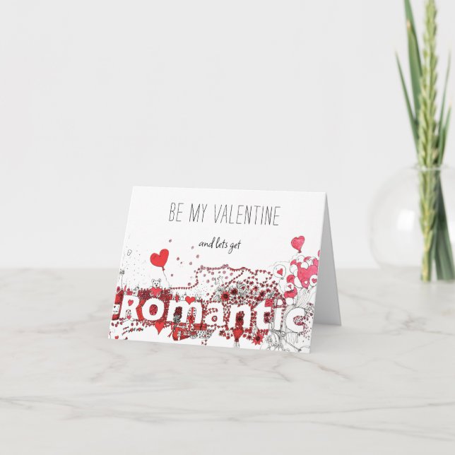 Cartão De Festividades Seja a minha citação de Namorados (Frente)