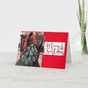 CARTÃO DE FESTIVIDADES **SEJA JOVIAL E SEJA FELIZ** NESTA ÉPOCA DE NATAL