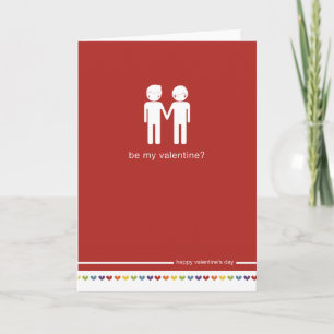 Cartão De Festividades Seja meu Dia de os namorados Namorados