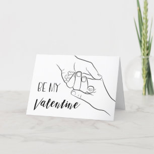 Cartão De Festividades Seja O Meu Namorados Dia de os namorados De Amor