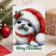 Selo de Natal Fofo