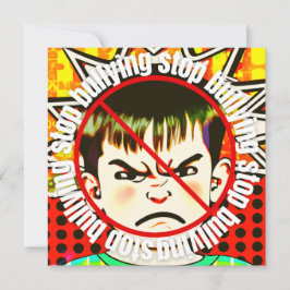 Cartão De Festividades Sem Bullying