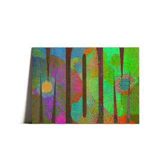 Cartão De Festividades Sentimento Único do Feliz dia de as mães Floral Bo