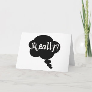 Cartão De Festividades Sério?