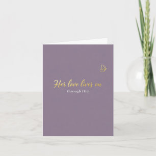 Cartão De Festividades Seu Amor Vive no Dia das Mães