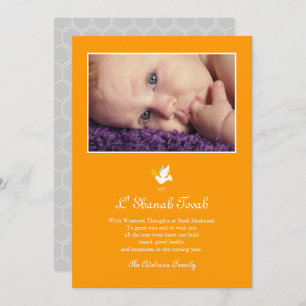 Cartão De Festividades Shana Tova Peace Dove Rosh Hashanah Card