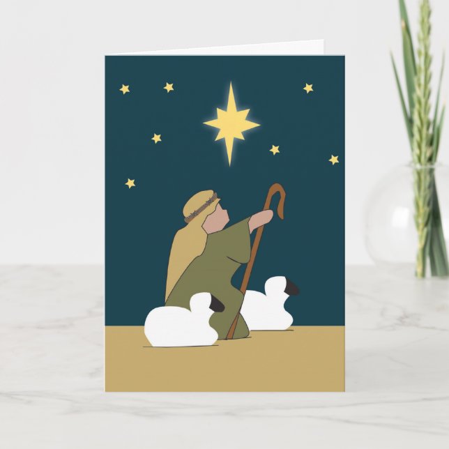 Cartão De Festividades shepard (Frente)