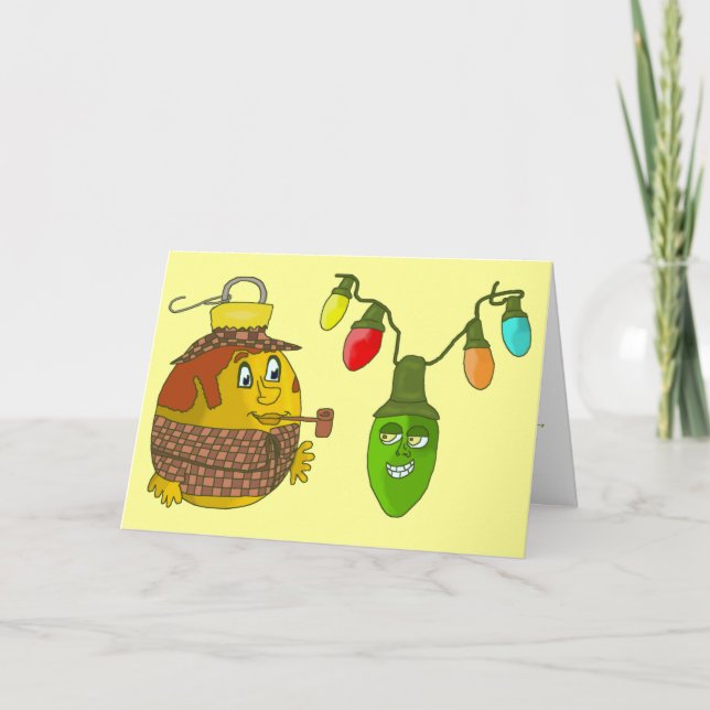 Cartão De Festividades Sherlock Holmes Natal (Frente)