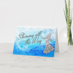 Cartão De Festividades Shimmy All Way Belly Dance Card