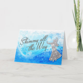 Cartão De Festividades Shimmy All Way Belly Dance Card