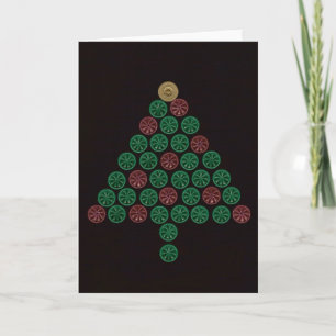 Cartão De Festividades Shotgun Shell Christmas Tree