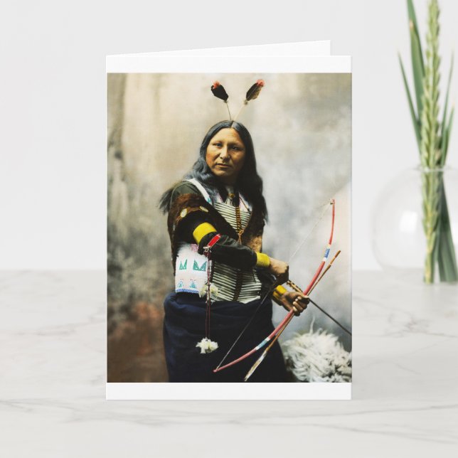 Cartão De Festividades 'Shout At' Indian (Frente)