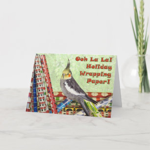 Cartão De Festividades Shredding de papel