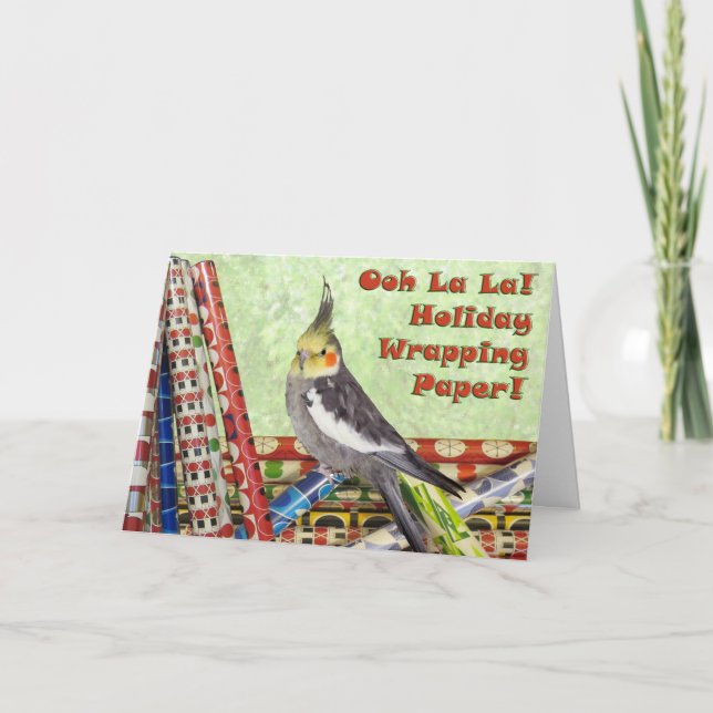 Cartão De Festividades Shredding de papel (Frente)