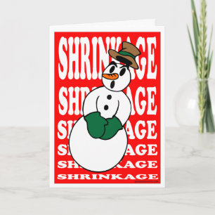 CARTÃO DE FESTIVIDADES SHRINKAGE
