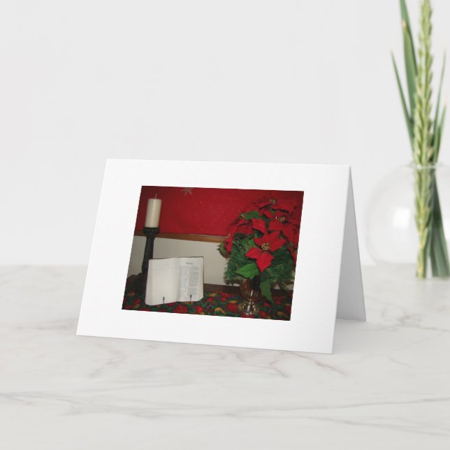 Cartão De Festividades Significado verdadeiro do Natal (Frente)