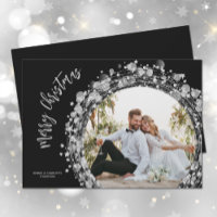 Silver Stars Feliz Foto de Natal