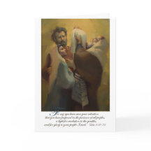 Simeon que abençoa Jesus no templo