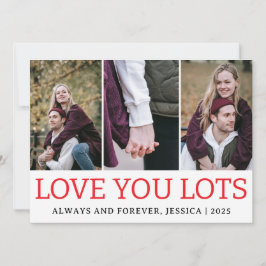 Cartão De Festividades Simples Casal Romântico Dia de os namorados 3 Foto