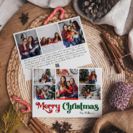Cartão De Festividades Simples Clássico, Feliz Natal Oito Foto