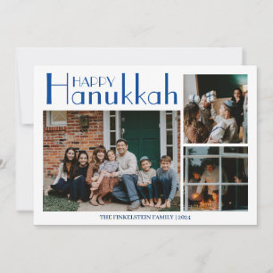 Cartão De Festividades Simples e Elegante Foto 3 da família Hanukkah
