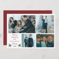 Simples Holly Berries Feliz Natal 4 Foto