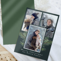 Simples Natal Verde Três Foto