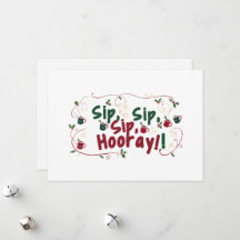 Sip, Sip, Hooray!, Design de Encontro de Feriados