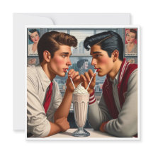 Sips compartilhados de doce