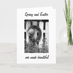 CARTÃO DE FESTIVIDADES **SIS** PRIMAVERA/PÁSCOA POR SUA CAUSA ESPECIAL