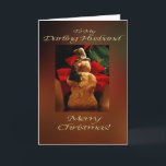 Cartão De Festividades Snowman Felry Christmas - Marido<br><div class="desc">Dê ao seu marido um sorriso neste Natal com um cartão de saudação alegre e brilhante!!!  Seja você capaz de entregá-lo pessoalmente ou se você tem que estar a milhas de distância durante os feriados,  ele vai adorar esta imagem feliz!!!</div>
