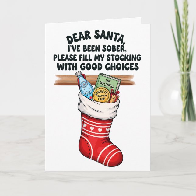 Cartão De Festividades Sóbrio (Frente)