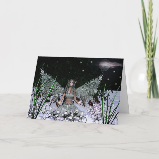 Cartão De Festividades Solstício de inverno (Frente)