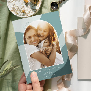 Cartão De Festividades Sombras alegres   Foto de arco vertical