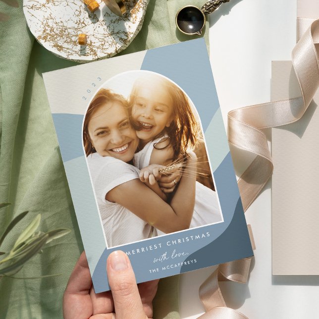 Cartão De Festividades Sombras alegres | Foto de arco vertical (Criador carregado)