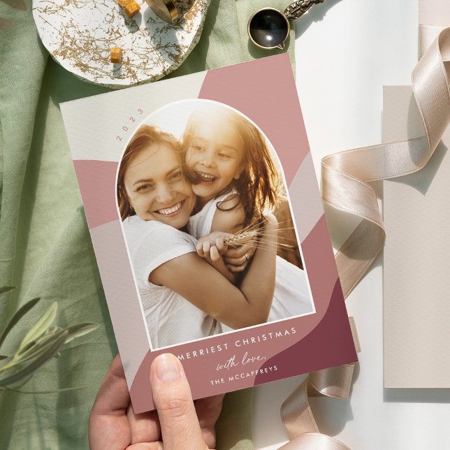 Cartão De Festividades Sombras alegres | Foto de arco vertical (Criador carregado)