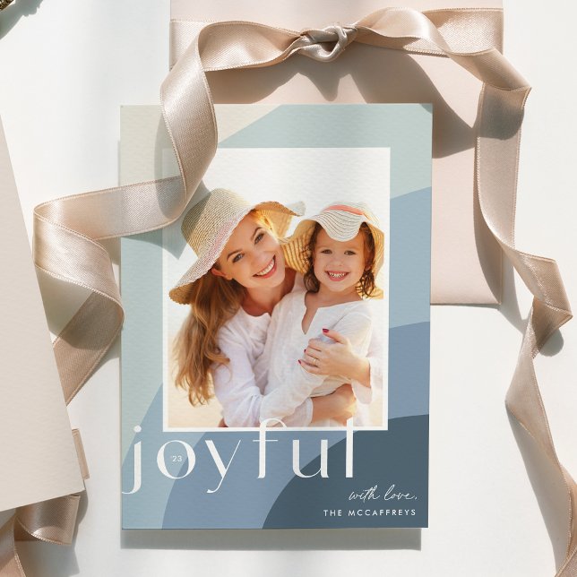 Cartão De Festividades Sombras alegres | Foto vertical (Criador carregado)