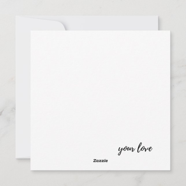 Cartão De Festividades Someday You'll Find This Card In A Drawer Birthday (Verso)