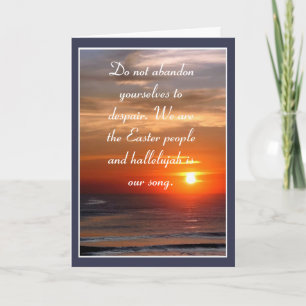 Cartão De Festividades Somos As Pessoas Páscoas