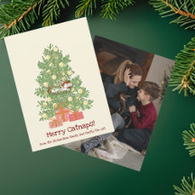 Sonecas Divertidas do Gato! Gato na Árvore de Nata