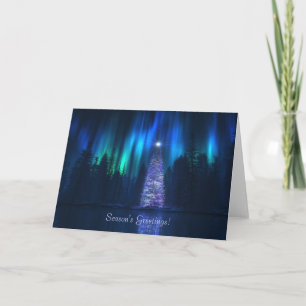 Cartão De Festividades "Song of the Sky (Yuletide)" Christmas Card