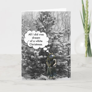 Cartão De Festividades Sonho de Natal