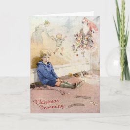 Cartão De Festividades Sonho de Natal - Aplicação Honra C