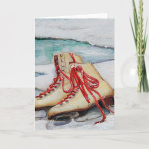 Cartão De Festividades Sonhos de Skating